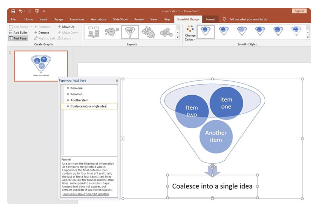 Powerpoint Edit Smartart