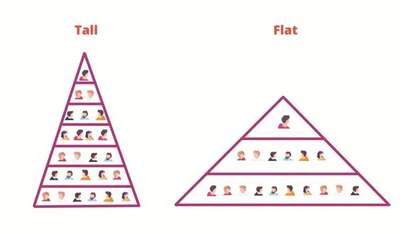 Plat vs Lang organisasiestruktuur