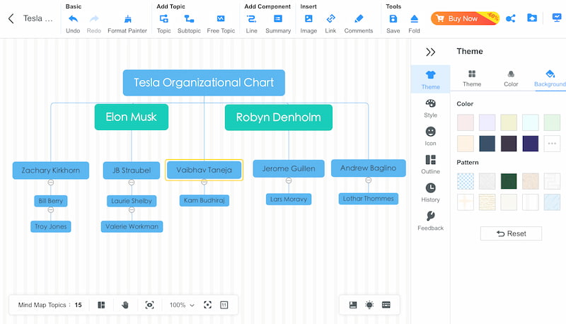 Mindonmap Add Theme