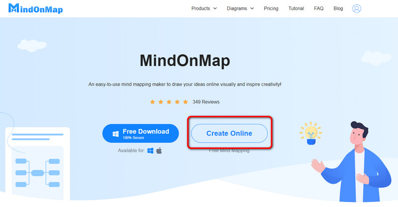 Mindonmap Create Online