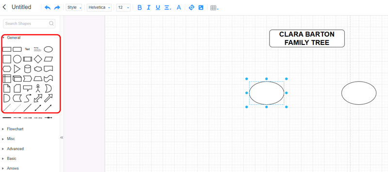 Mindonmap හි සාමාන්‍ය අංශයට යන්න.