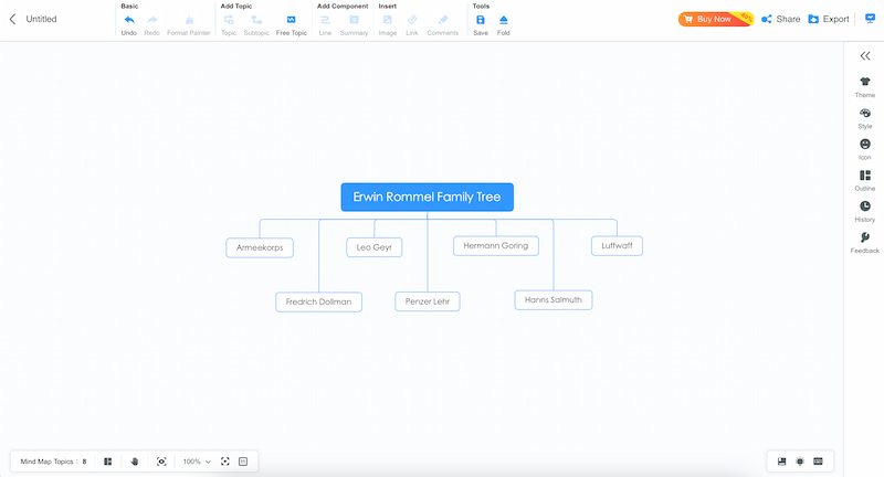 Mindonmap Додадете детали